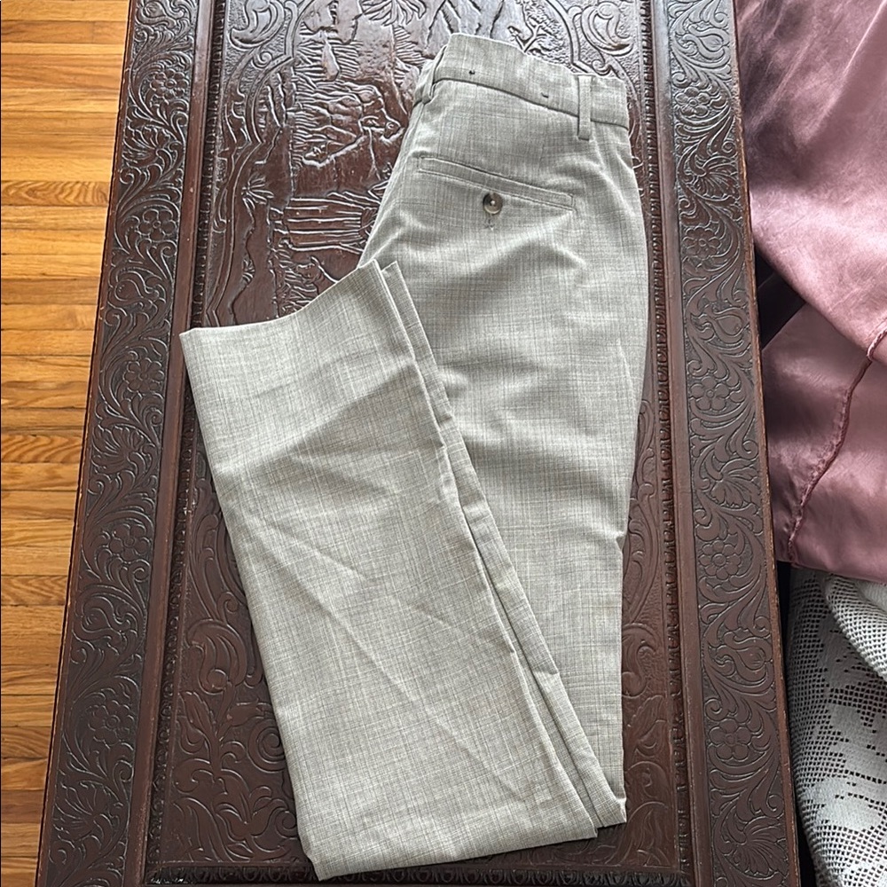 Men's Gray Dress Pants